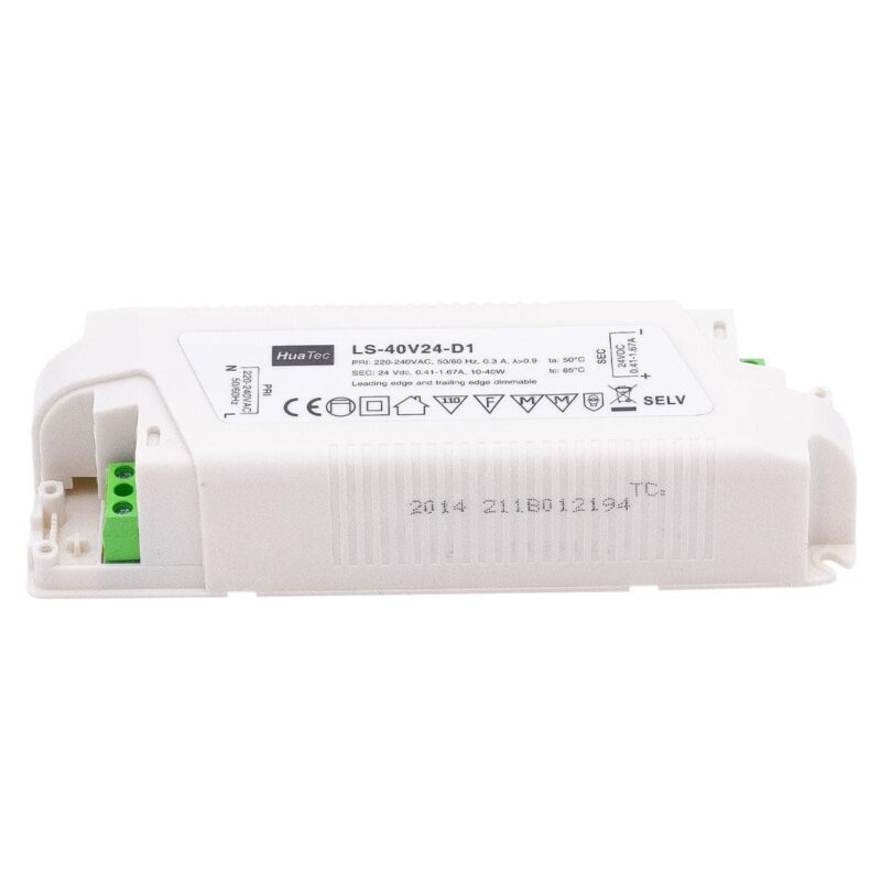 LED Netzteil 40W 24V 1 67A Dimmbar TRIAC IP20