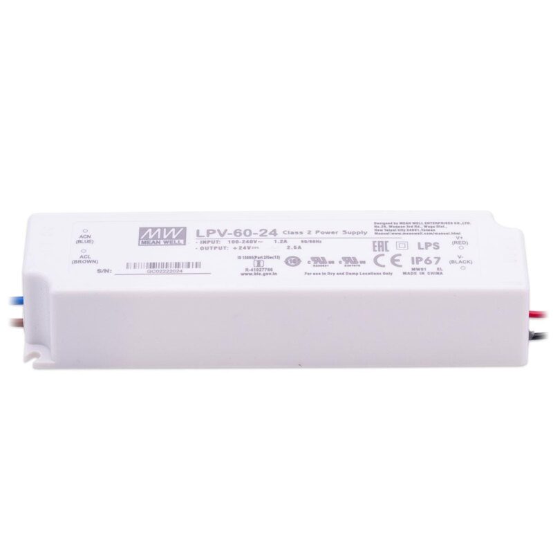 Fuente De Alimentación LED Mean Well APV-16-24 24V 0.67A
